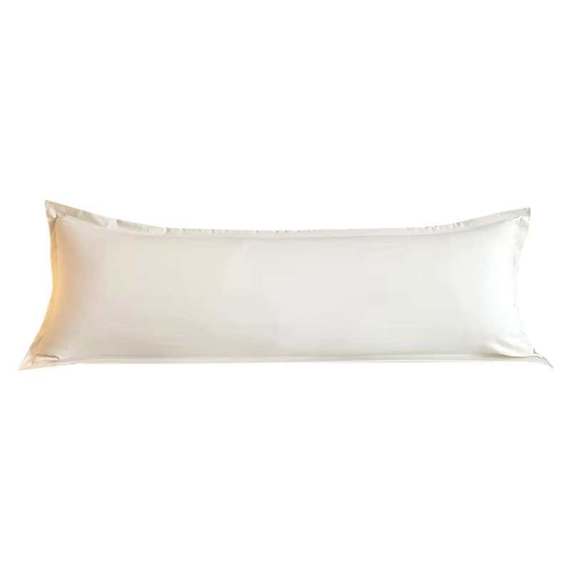 ZHENXISHUSHIMOXI Doppel-Körperkissenbezug für Dakimakura und Bett, einfarbig, Blau/Weiß, B: 48 cm, L: 120 cm - Bild 2