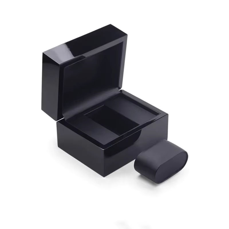 DOKW Uhrenbox aus PU-Leder in Schwarz für Damen und Herren - Bild 7