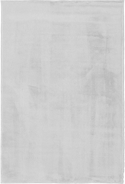 Homestyle4u Kurzflor Teppich Grau Modern B: 120 cm, T: 180 cm - Bild 1