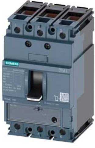 Siemens 3VA1150-5MH36-0AA0 Leistungsschalter in Grau mit einem Einstellbereich von bis zu 50A und einer Schaltspannung von 690 V/AC - Bild 1