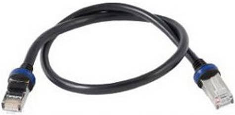 Mobotix Ethernet-Patchkabel MX-OPT-CBL-LAN-1 in Schwarz - Bild 1
