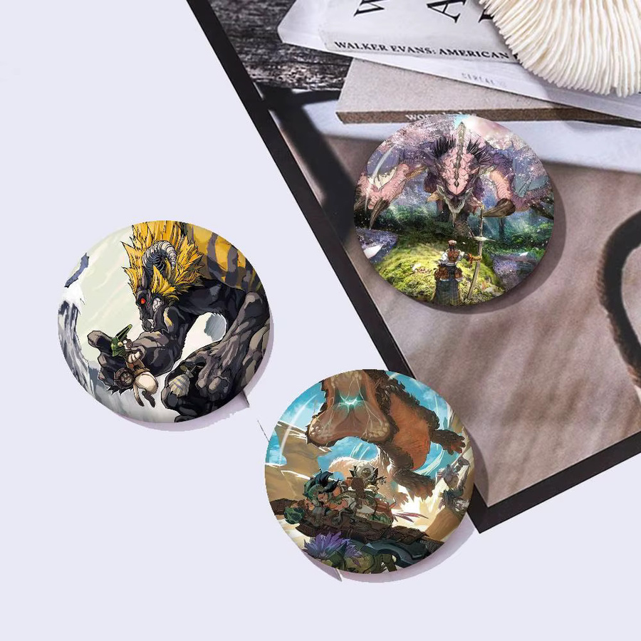 Anstecknadel Monster Hunter, bunt, bilibili - Bild 2