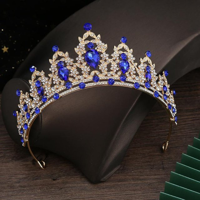 Wucifang Jewelry Krone Kopfschmuck, black, Damen - Bild 1