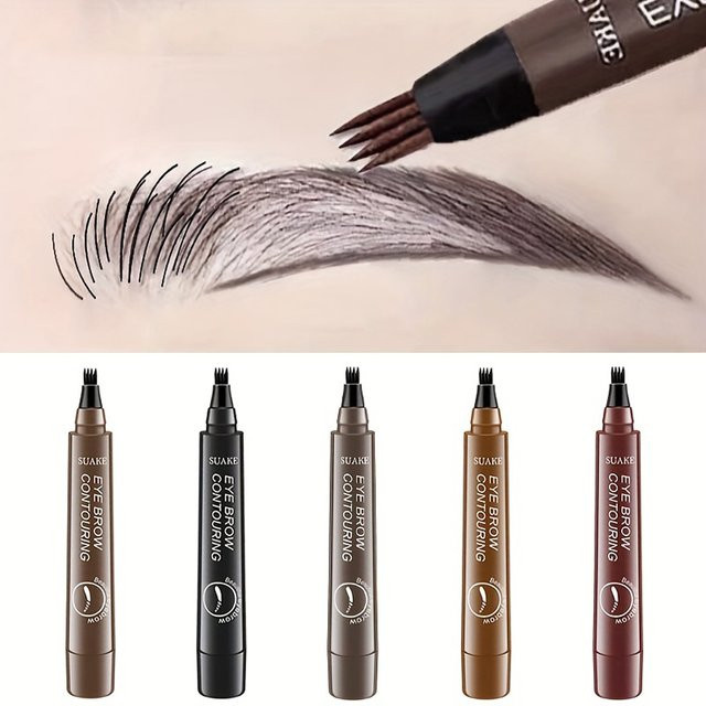 SUAKE Augenbrauenstift, Microblading, Wasserdicht, 5 Farben - Bild 1
