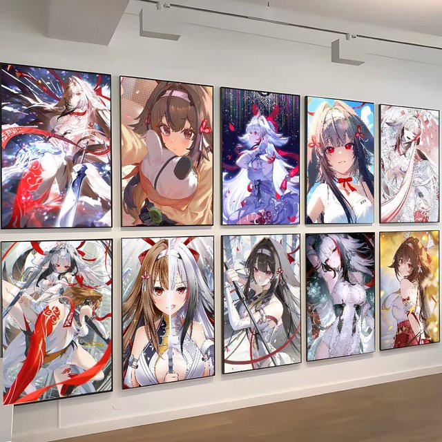 Ye Shunguang Zenless Zone Zero Selbstklebendes Poster Wanddekoration Mehrfarbig - Bild 1