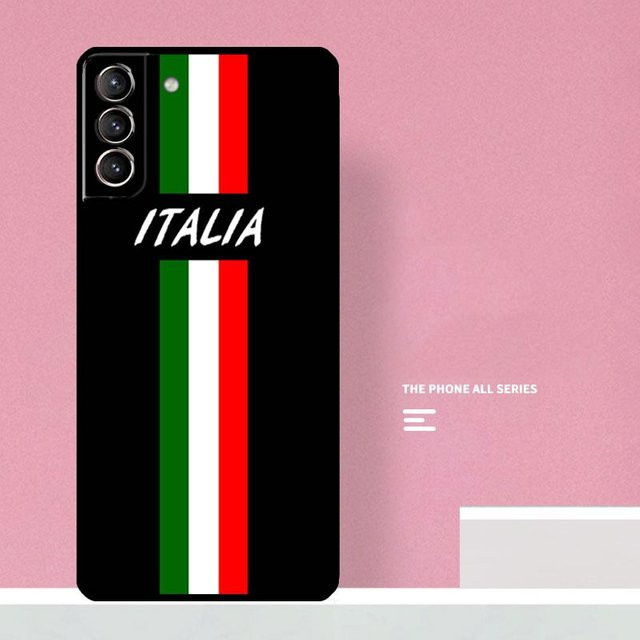 Handyhülle mit Italien Flagge Design für Samsung Galaxy S26 S25 S24 S23 S22 S21 S20 S10 Plus und FE Modelle in Multicolor - Bild 1