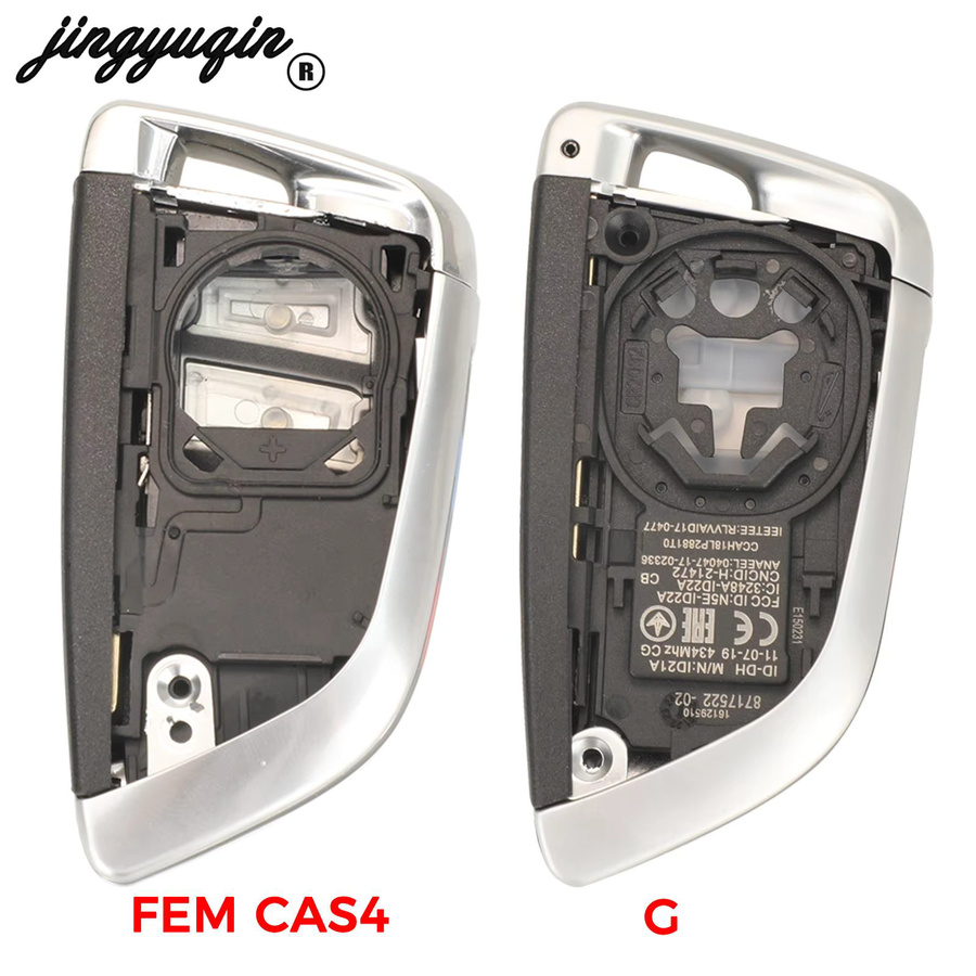 Jingyuqin 4-Tasten-Fernbedienungsgehäuse als Ersatz für BMW G G30 Serie Auto FOB - Bild 3