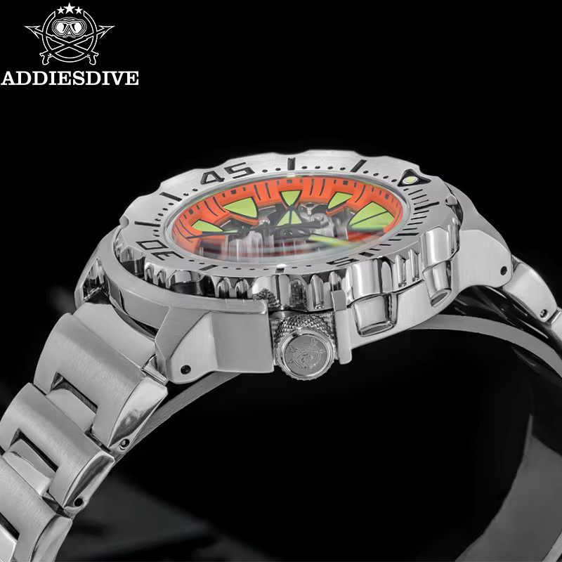 ADDIESDIVE Automatik Taucheruhr, Herren - Bild 4