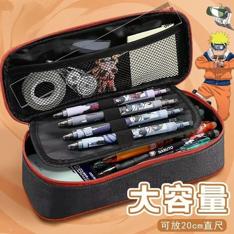 Bandai Naruto Anime Kakashi Federmäppchen für Kinder mit großem Fassungsvermögen - Bild 2