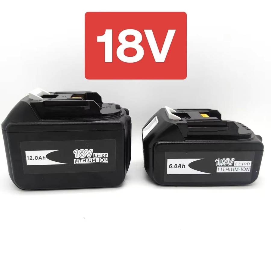 Makita Lithium-Ionen-Akku 18V in Schwarz, kompatibel mit LXT400, BL1860B, BL1860 und BL1850 - Bild 2
