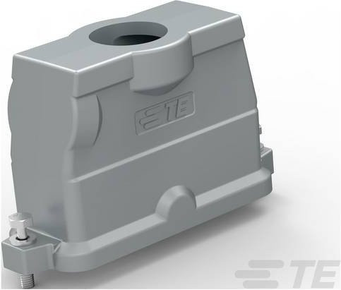 TE Connectivity Steckverbinder aus Aluminiumlegierung in Grau - Bild 1