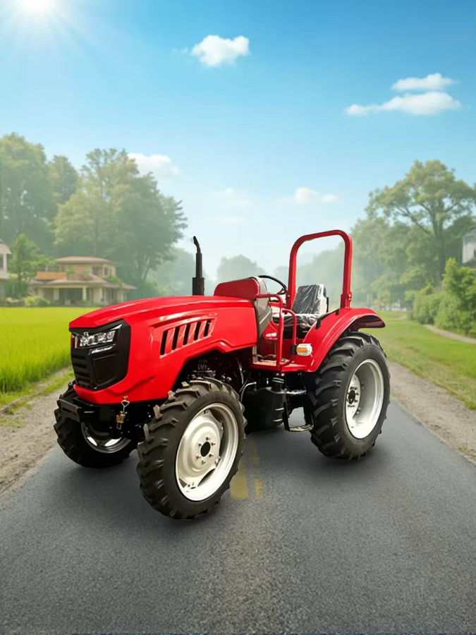 AIWEIYA Vierrad-Traktor in Rot: Hocheffizienter Radfräser für die Landwirtschaft zur Tiefenlockerung und Rotationsbearbeitung - Bild 6