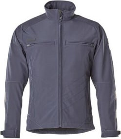 Mascot Dresden Soft Shell Jacke Größe S in Schwarz Blau Grau - Bild 1