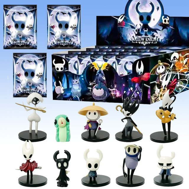 Bandai Hollow Knight Actionfigur, Ritter/Hornet, 1-24-teiliges Set - Bild 1