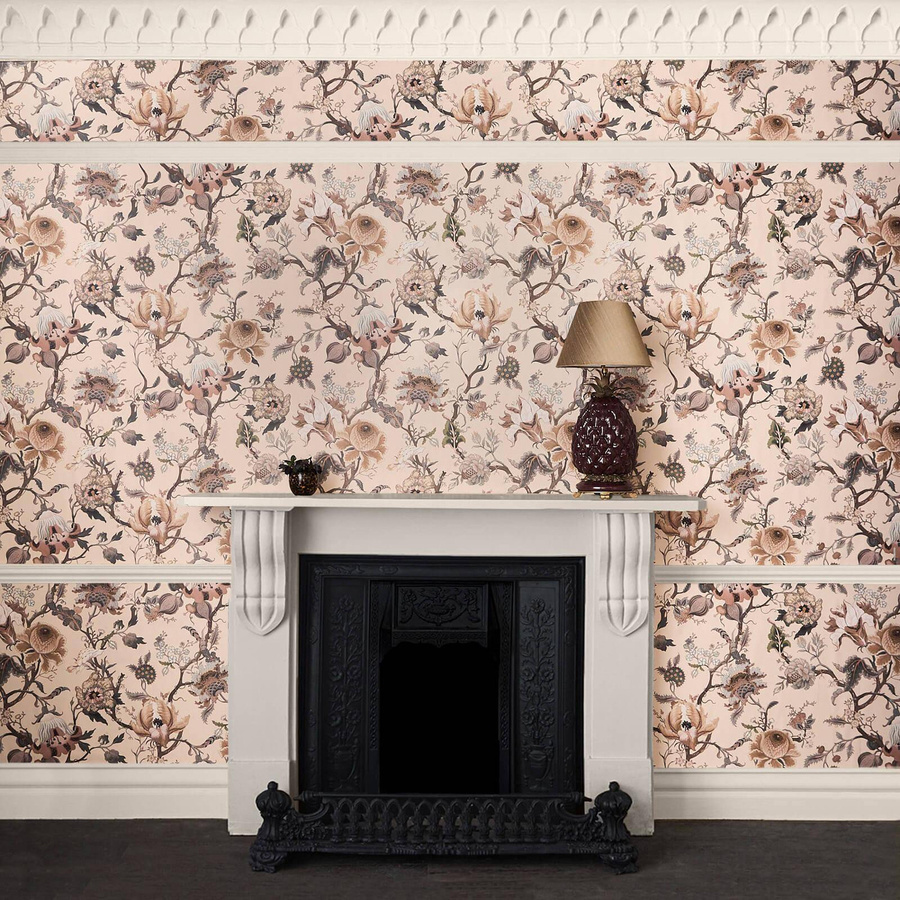 House of Hackney Tapete Artemis Floral Vintage in Plaster - Bild 1