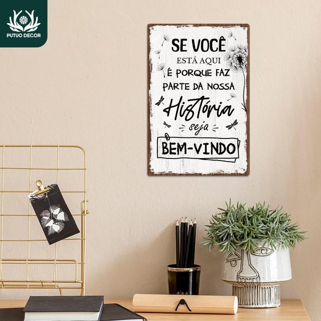 Putuo Decor Vintage Metallblechschild SE VOC Nang ESTÁ AQUI Wandkunst mit Typografie für Home Office und Pub, Rechteckig, Breite: 30,0 cm, Höhe: 20,0 cm - Bild 1