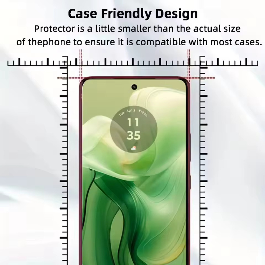 3er-Set Panzerglas Displayschutz für Motorola Moto E20 E22 E22i E22s E30 E32 E32s E40 E6 E6s E7 plus Power E7i transparent - Bild 3