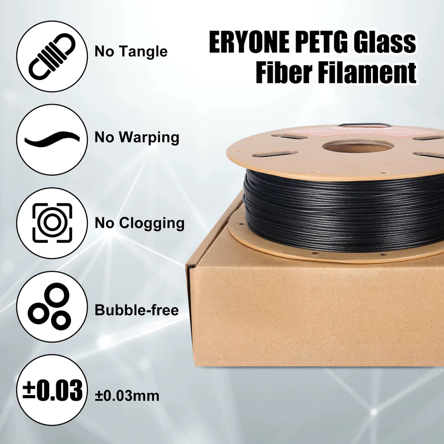 ERYONE PETG Glasfaser-Filament 1,75mm, 5kg Spule - Bild 3