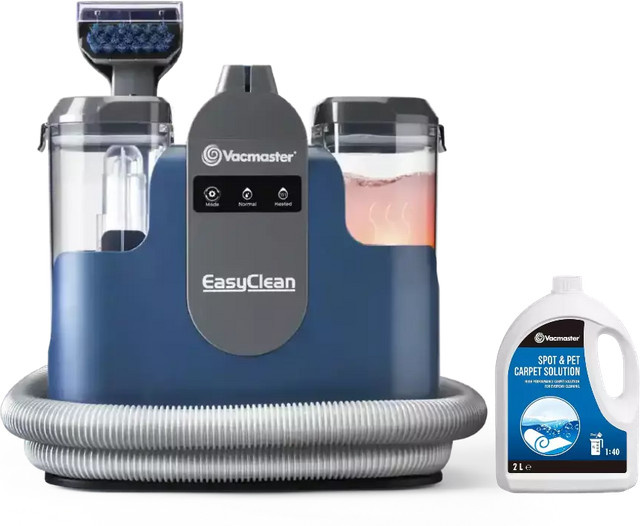Vacmaster Thermo Clean Kit Beheiztes Teppichreinigungs-Set mit Ersatz-Teppichshampoo - Bild 1