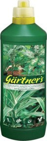 Gärtner's Grün Mineralischer Flüssigdünger für Grünpflanzen mit Spurenelementen, 1 l - Bild 1