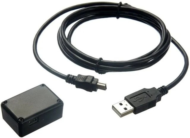Dräger USB Dira Kabel Schwarz mit USB-A und USB-C Anschlüssen - Bild 1