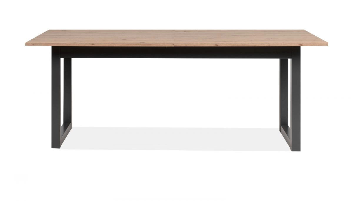 Furn.Design Esstisch Malta Industrial aus Eiche und Anthrazit ausziehbar B: 200-240 cm, T: 90 cm, H: 75 cm - Bild 2