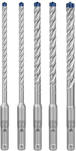 Bosch Expert SDS plus-7X Hammerbohrer-Set 5-teilig, silber, carbide_tipped - Bild 3