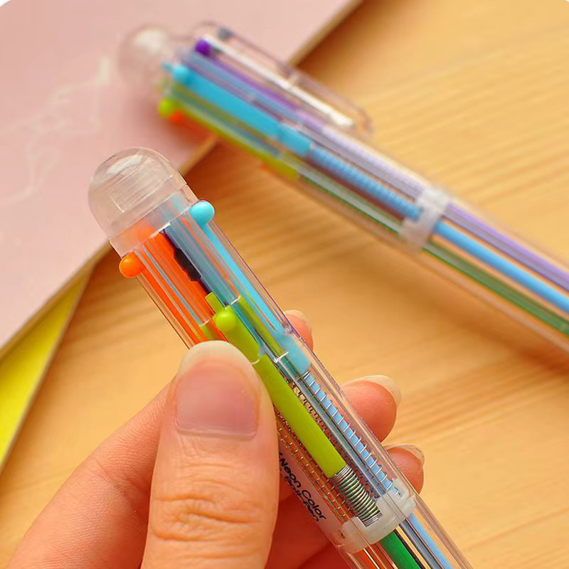 Alivparty Kugelschreiber Set in 6 bunten Farben für Kinder, 5 Stück - Bild 2