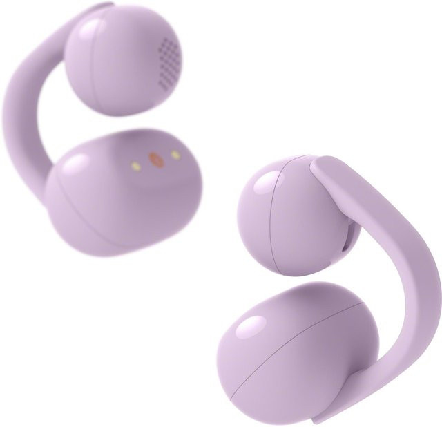 Sony LinkBuds Clip Open-Ear Kopfhörer in Lila - Bild 1