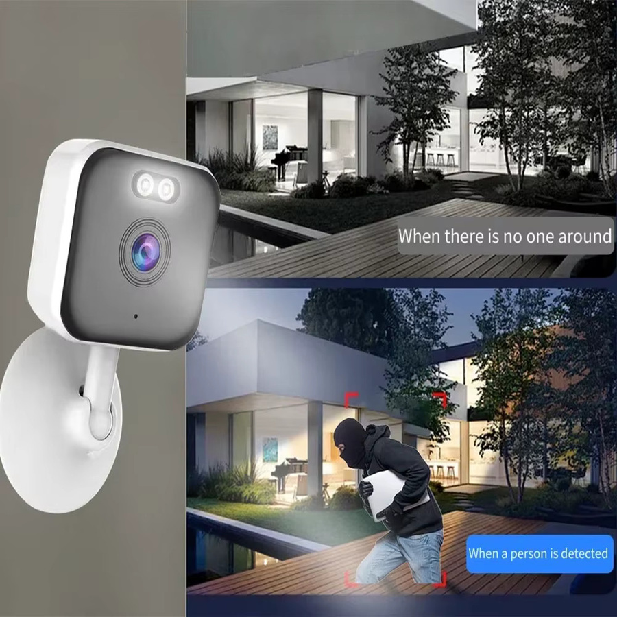 TAFN Mini Cube Wifi Indoor Kamera mit 3MP Auflösung, Zwei-Wege-Audio, Bewegungserkennung und Nachtsicht in Weiß - Bild 5