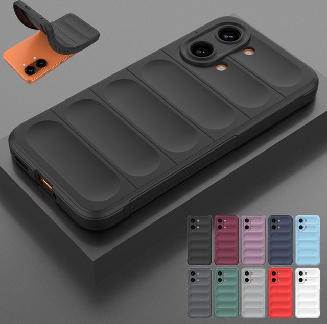 Fundas Coque Silikonhülle für Xiaomi Poco X8 Pro Max, stoßfeste Schutzhülle in Schwarz oder Weiß - Bild 1