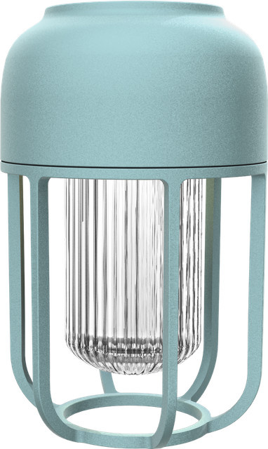 HOUE Light No 1 Akku und Solarleuchte LED Tischleuchte in Blau - Bild 1