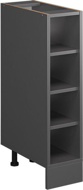 Vicco Küchenunterschrank R-Line, Anthrazit, freistehend aus Holzwerkstoff - Bild 1