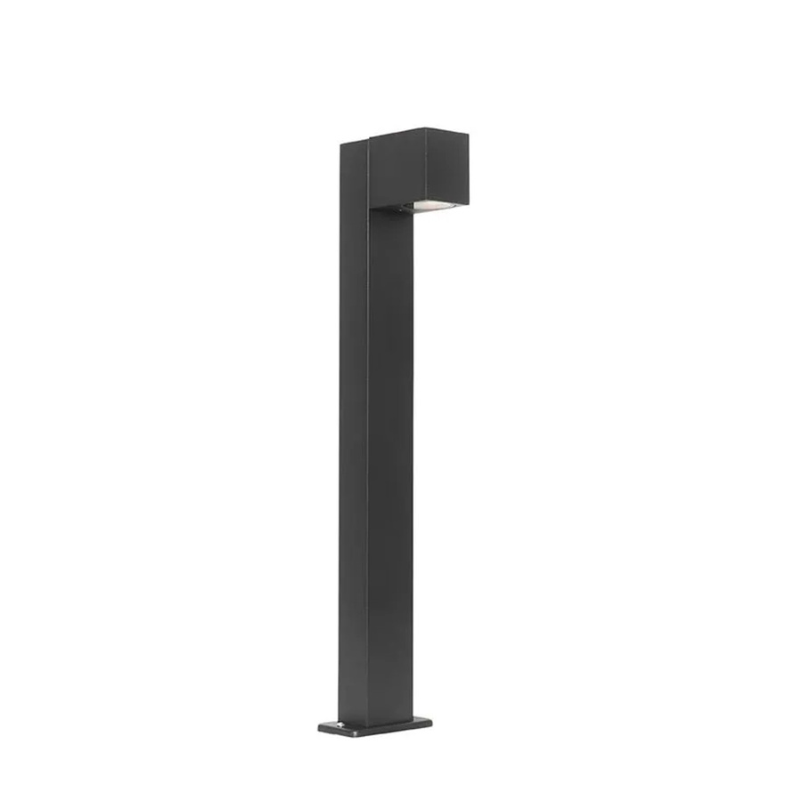 QAZQA Baleno Industrielle Stehende Außenlampe Schwarz, Höhe: 65 cm, IP44, dimmbar, für Garten und Terrasse - Bild 2