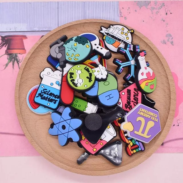 Happye&TiTi Schuhcharms, Reagenzglas und Erlenmeyerkolben, Kinder - Bild 1
