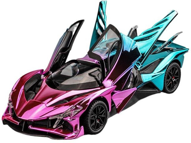 Apollo Project EVO Muscle-Car-Modell, 1:24, mit Sound und Licht, bunt - Bild 1