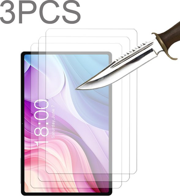 3er Packung Teclast T40HD / T40 HD Displayschutzfolie aus gehärtetem Glas, transparent - Bild 1