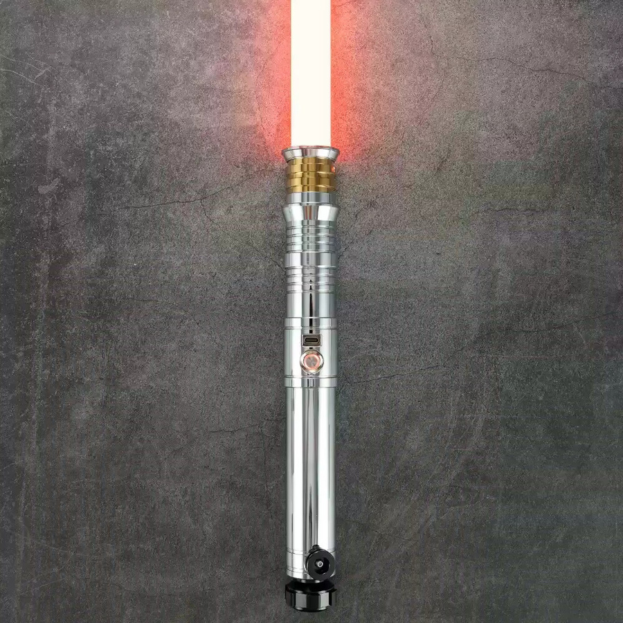 JS Sith Revan Neopixel Lichtschwert, Metallgriff, Cosplay, Leuchtendes Duell-Lichtschwert, Xenopixel Schwerter, Spielzeug - Bild 2