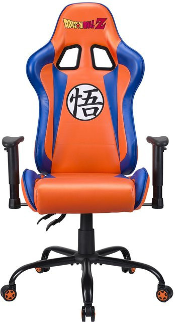 Subsonic Dragon Ball Z Gaming-Stuhl in Orange und Blau aus Kunstleder - Bild 1