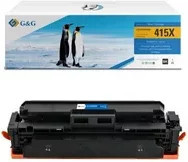 G&G Toner Kompatibel mit HP 415X Schwarz für Laserdrucker - Bild 1