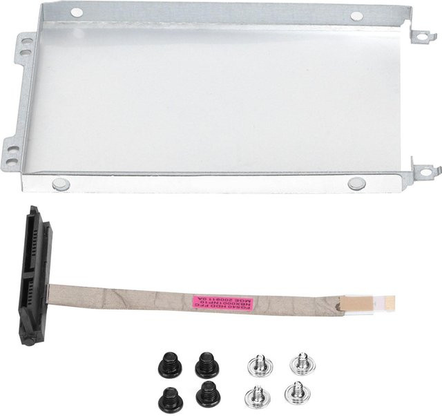 Lenovo HDD-Schacht-Halterung mit SATA-Festplattenkabel in Silber für L340-15IWL L340-15IRH L340-15API - Bild 1