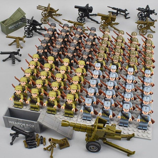 ZMM TOYS Militärfiguren Soldaten Armee Bausteine, ab 7 Jahren - Bild 1
