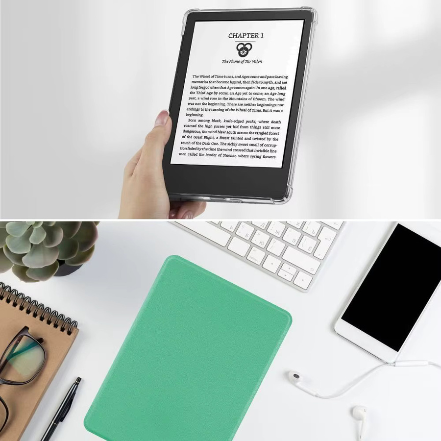 Amazon Smart Cover Schutzhülle für Kindle Basic 2024/2022 6 Zoll E-Reader in Orange - Bild 2