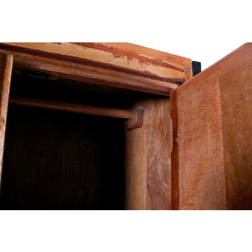 SIT Schrank BALI im Industrial Design aus Altholz und Metall, 2-türig, bunt, B/T/H: 80 x 45 x 180 cm - Bild 3