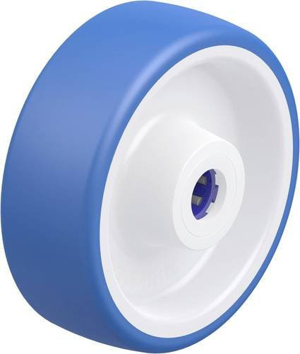 Blickle POTHS 100/15XR Kunststoffrad in Blau mit 100 mm Durchmesser und 200 kg Tragfähigkeit - Bild 1