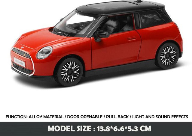 Cca Bmw Mini Cooper Modellauto, 1:28, mit Licht und Sound, ab 4 Jahren - Bild 1