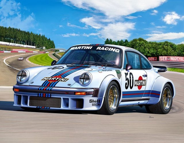 Revell Porsche 934 RSR Martini, Automodell Bausatz, 1:24 - Bild 2