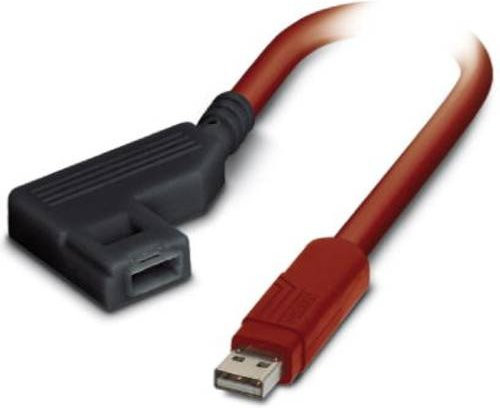 Phoenix Contact 2903447 RAD-CABLE-USB SPS-Kabel mit USB-A Anschluss in Rot - Bild 1