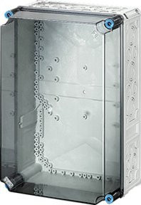 Hensel Leergehäuse Mi 0310 aus Kunststoff, B/T/H: 450 x 300 x 214 mm - Bild 1
