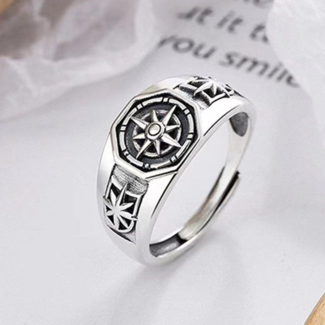 BJXMOSO Ring 925 Silber, Vintage, Damen - Bild 1